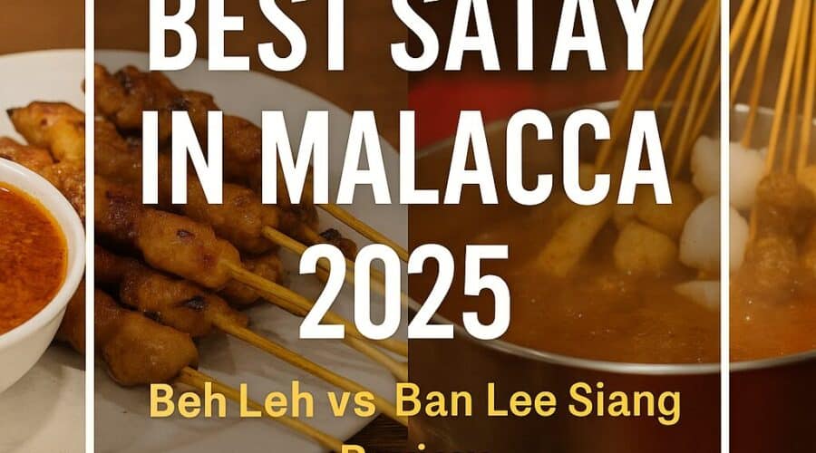 🍢 Best Satay in Malacca – Beh Leh vs Ban Lee Siang (2025 Review)