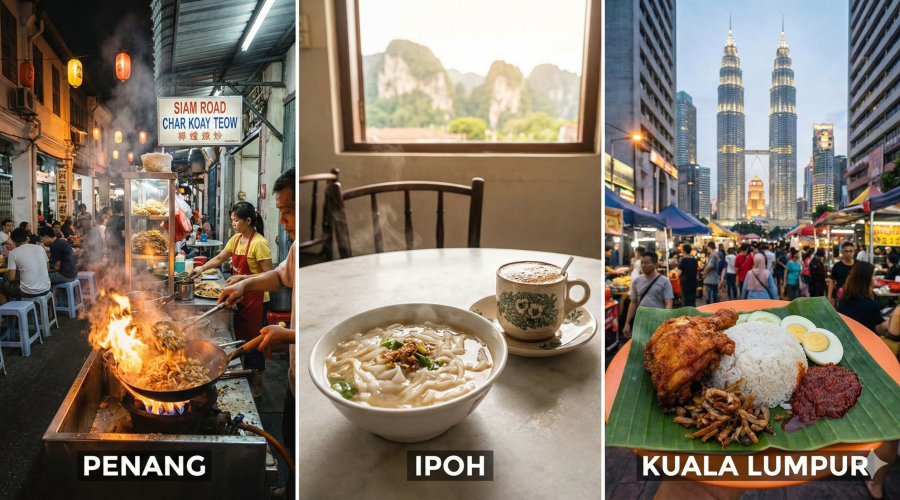 The Great Malaysian Food Feud: Penang vs. Ipoh vs. Kuala Lumpur